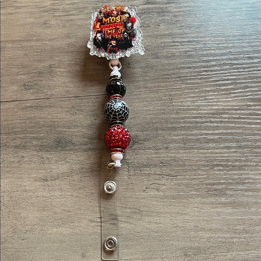 Halloween badge reel